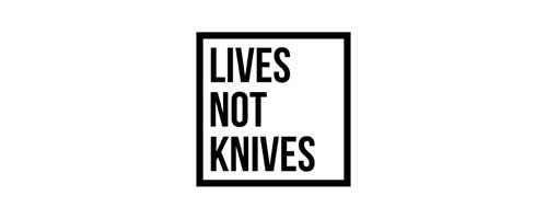 Lives not Knives logo